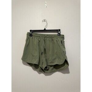 PrAna Drawstring Athletic Green Shorts S